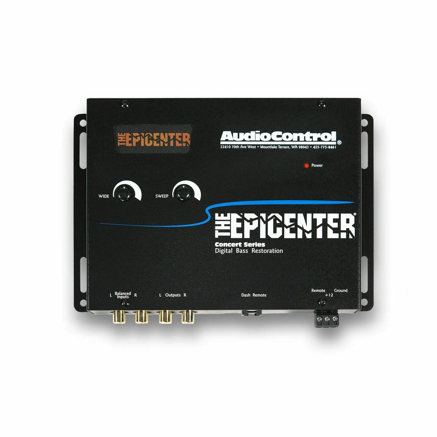 AudioControl The Epicenter Concert Series Digital Bass Restoration Processor (Black)