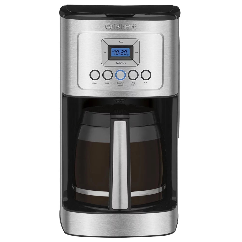 Cuisinart Perfect Temp 14-Cup Programmable Coffeemaker Stainless Steel (DCC-3200) with 1 Year Extended Warranty