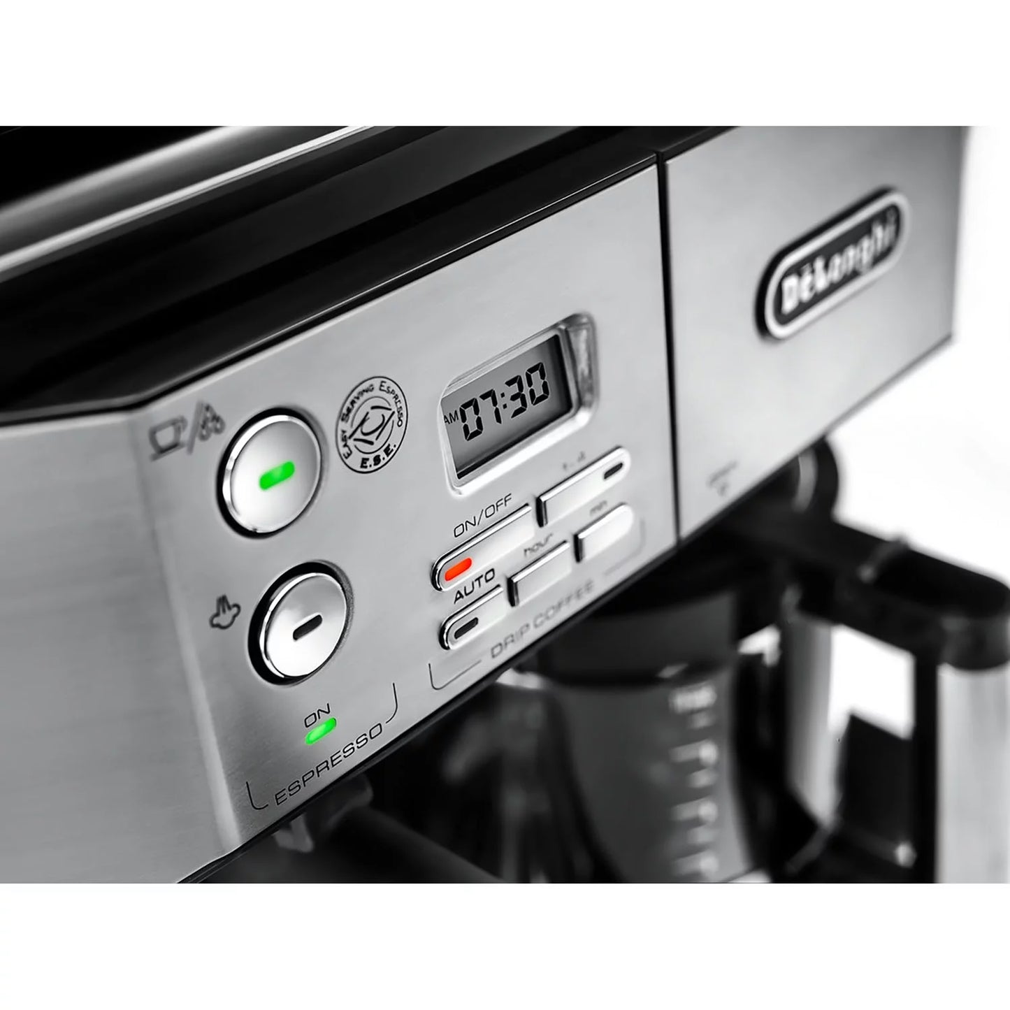 De&#8217;Longhi Combi Coffee Machine, Black,Silver,Multi-color