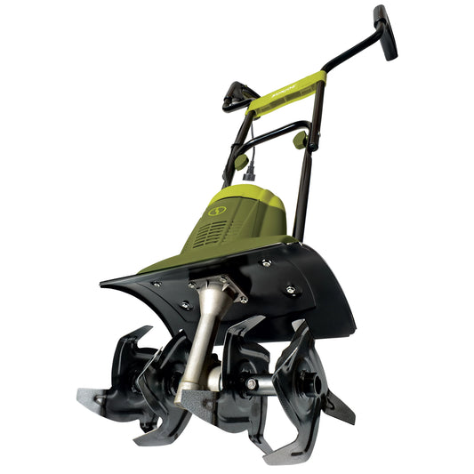 Sun Joe Electric 14-inch Garden Tiller + Cultivator, 6.5-Amp, Collaspible