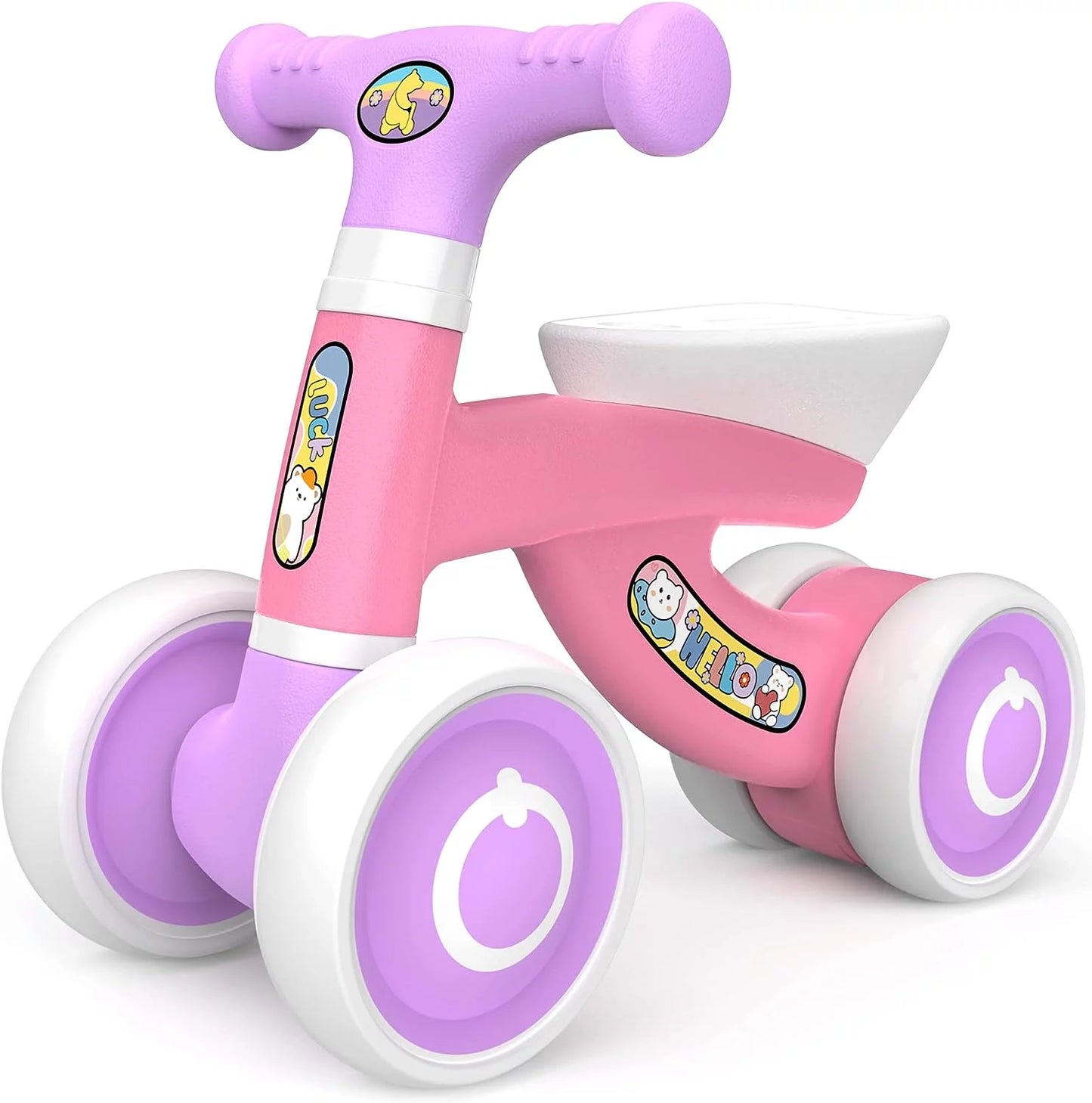 Bellochiddo Toddler Balance Bike, Ride on Toys for Girls Boys, Baby Ride on Balance Bike for 6 to 36 Months