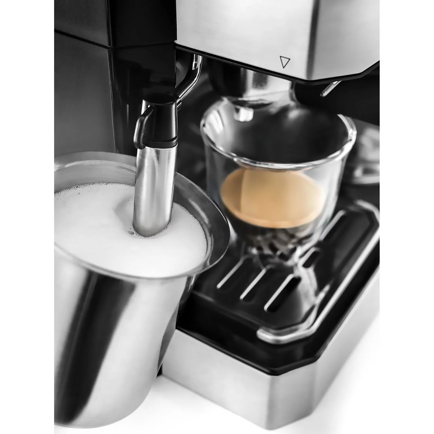 De&#8217;Longhi Combi Coffee Machine, Black,Silver,Multi-color