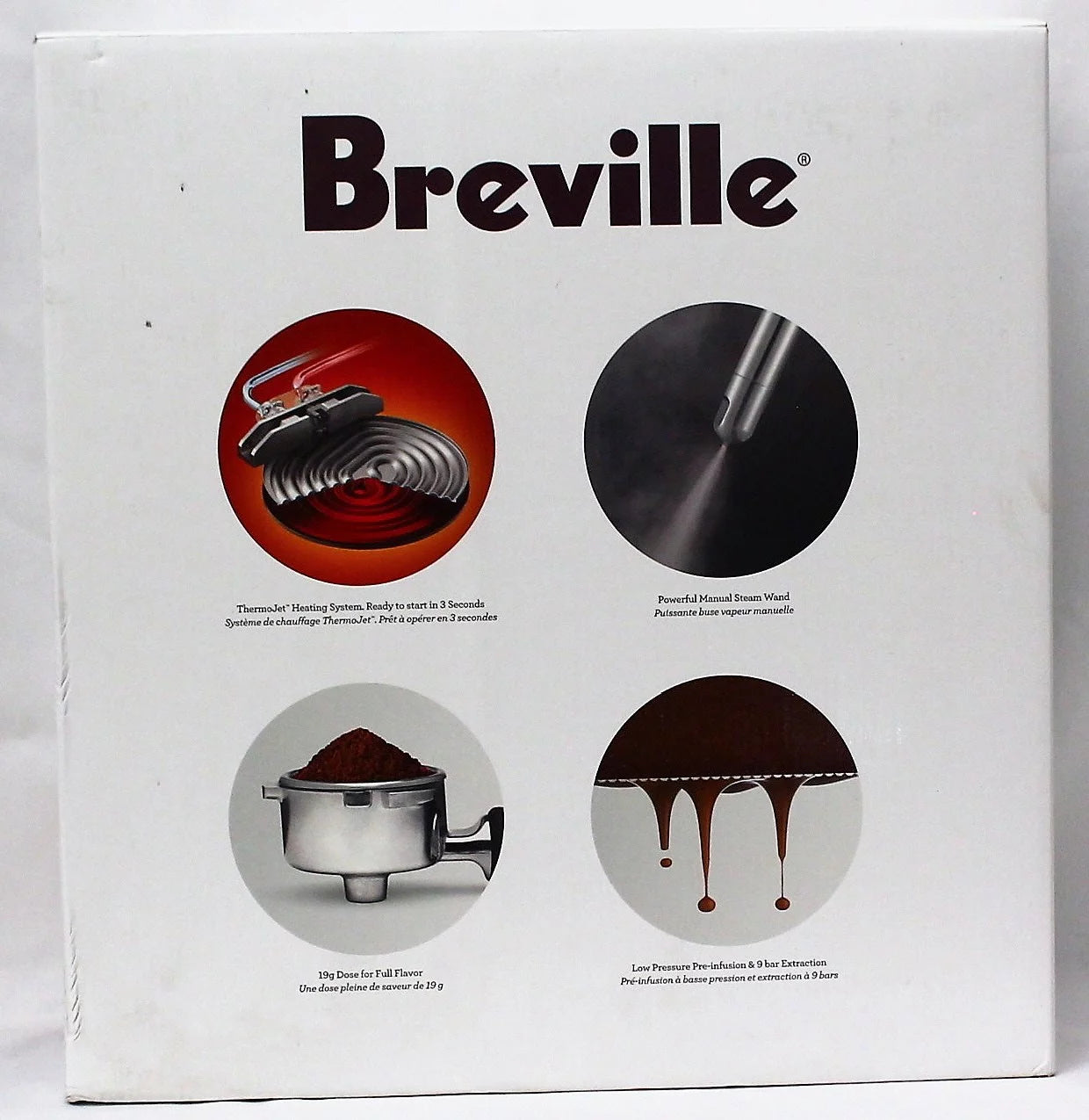 Breville BES450BSS1BU Bambino&#0153; Brushed Stainless Espresso Machine