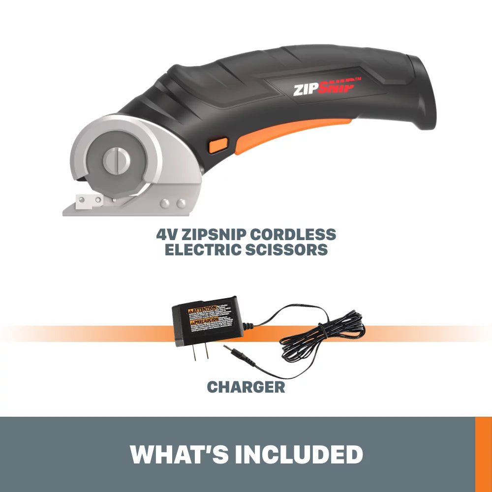 Worx WX082L 4V ZipSnip Cordless Electric Scissors