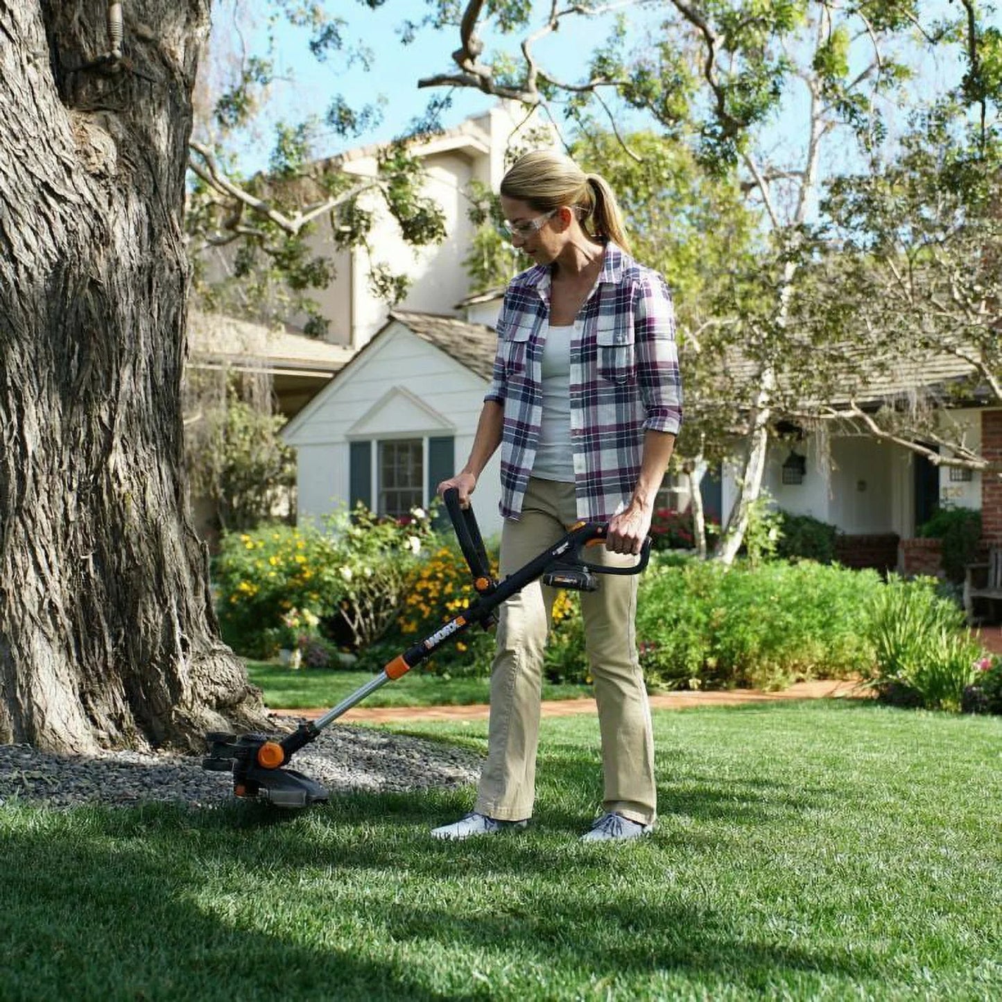 Worx WG170.2 20V Power Share GT Revolution 12&#8243; Cordless String Trimmer