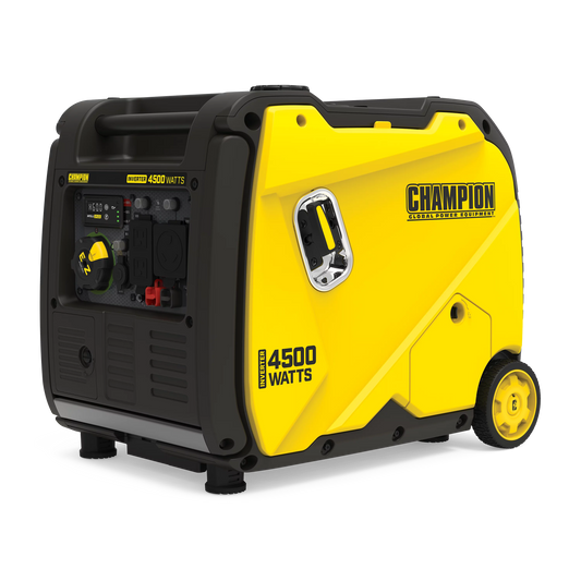 Champion Power Equipment 200986 4500-Watt Portable Inverter Generator, RV Ready