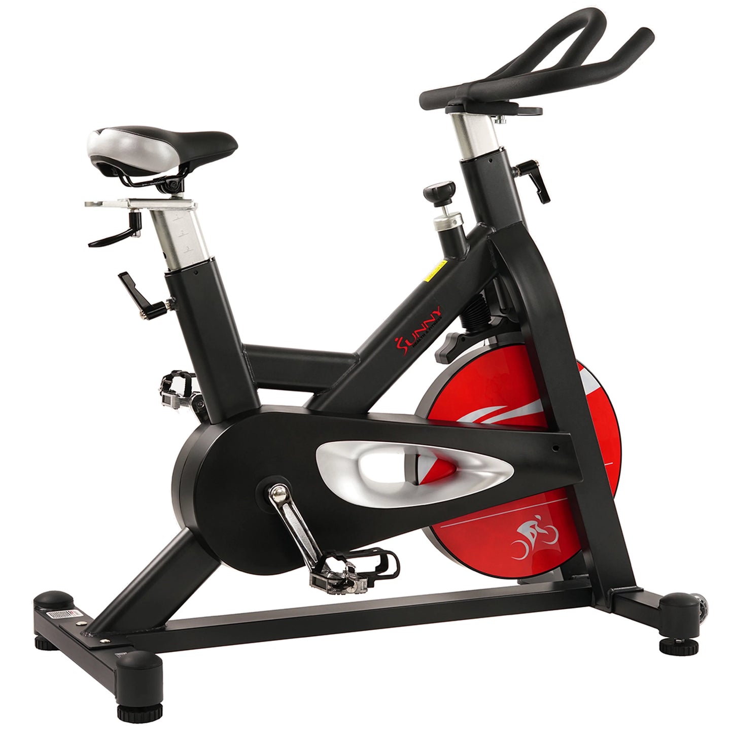 Sunny Health &#038; Fitness Evolution Pro Magnetic Indoor Cycling Exercise Bike, High Weight Capacity, Heavy Flywheel, SF-B1714