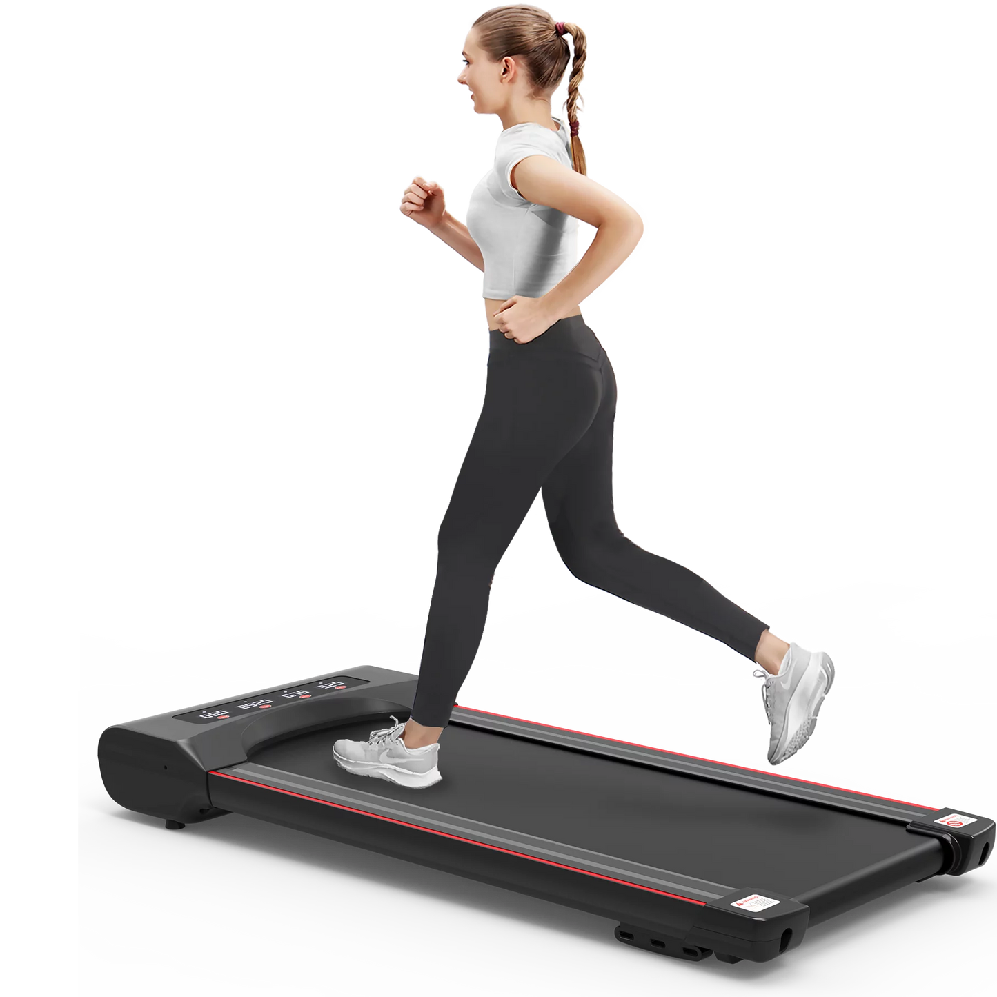 Under Desk Treadmill &#8211; 2.5HP Electric Treadmill Walking Jogging Machine for Home with Remote Control &#8211; 300 lb Capacity