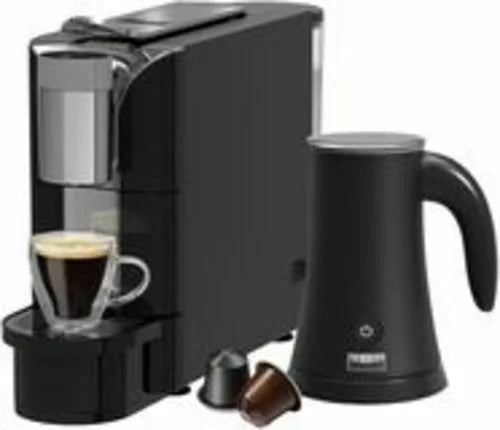 Bella Pro Series &#8211; Capsule Coffee Maker and Milk Frother &#8211; Black &#8211; new (bb)