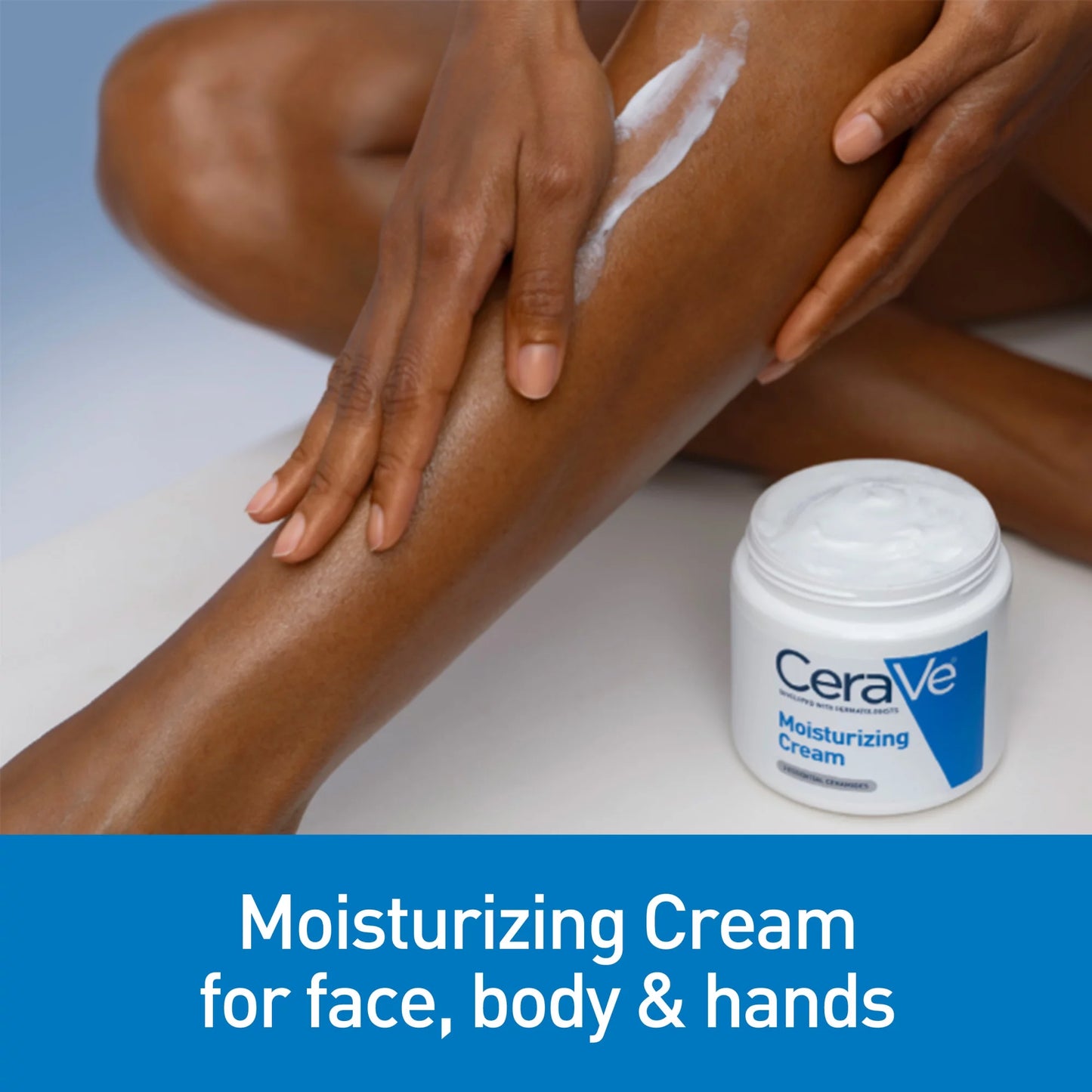 CeraVe Moisturizing Cream, Face &#038; Body Moisturizer for Normal to Very Dry Skin, 8 oz