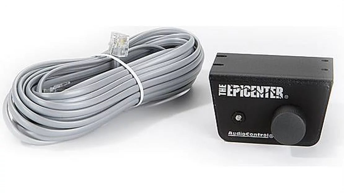 AudioControl The Epicenter Grey Car Digital Bass Restoration Processor + Remote