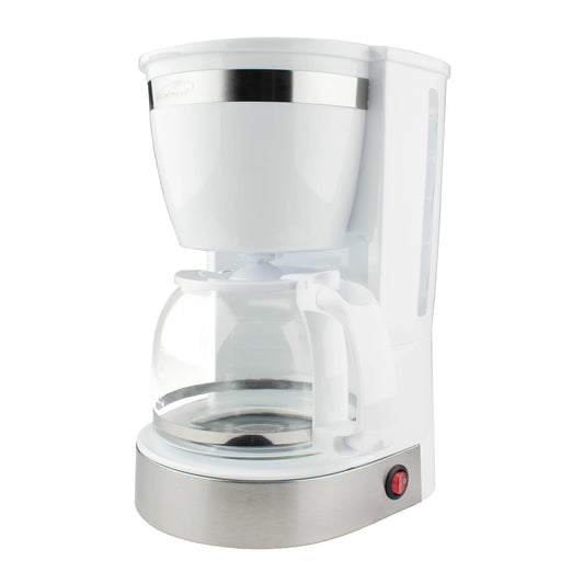 Btwd 10 Cup 800 Watt Coffee Maker in White