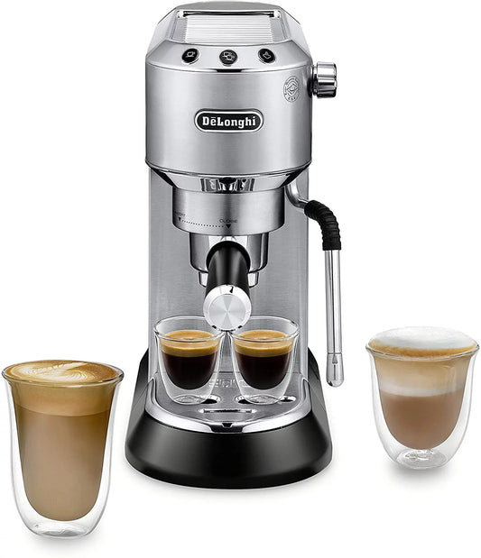 De&#8217;Longhi Dedica Arte EC885.M &#8211; Coffee machine with cappuccinatore &#8211; 15 bar &#8211; metal