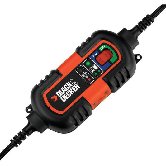 BLACK+DECKER 6V and 12V Battery Charger/Maintainer (BM3B)