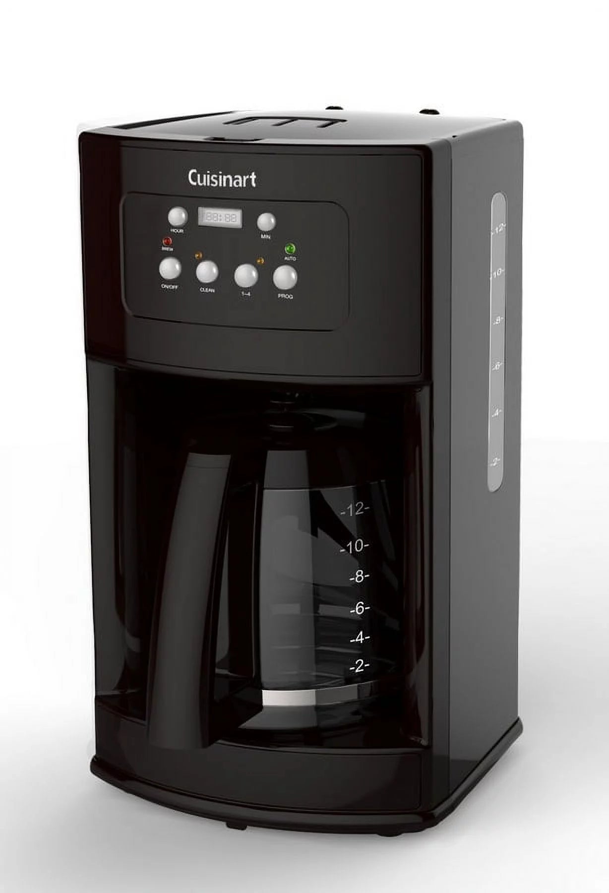 Cuisinart 12 Cup Programmable Coffeemaker with Glass Carafe, Black