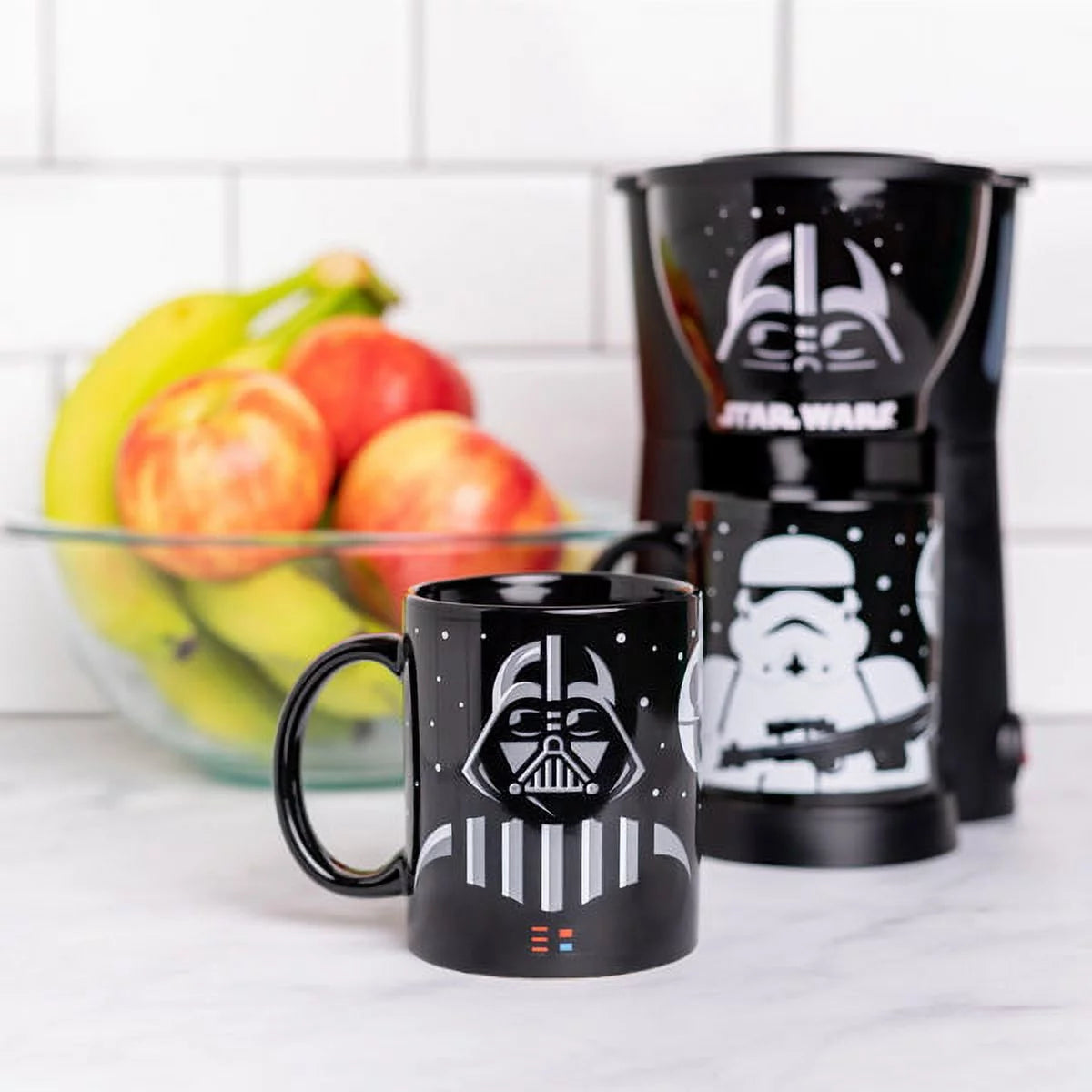 Uncanny Brands Star Wars Darth Vader &#038; Stormtrooper Coffee Maker Set