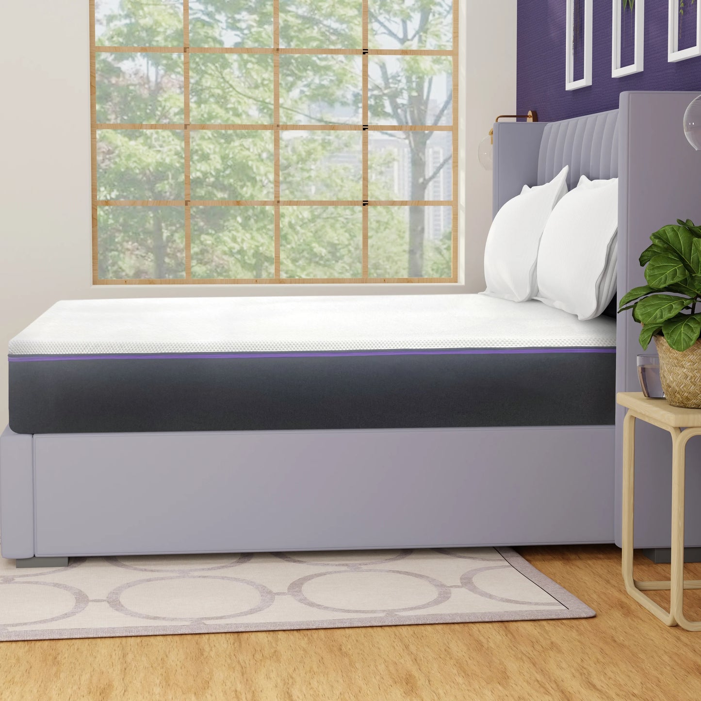 Vibe 13&#8243; Luxury Plush Super Cooling Gel Memory Foam Mattress &#8211; Twin