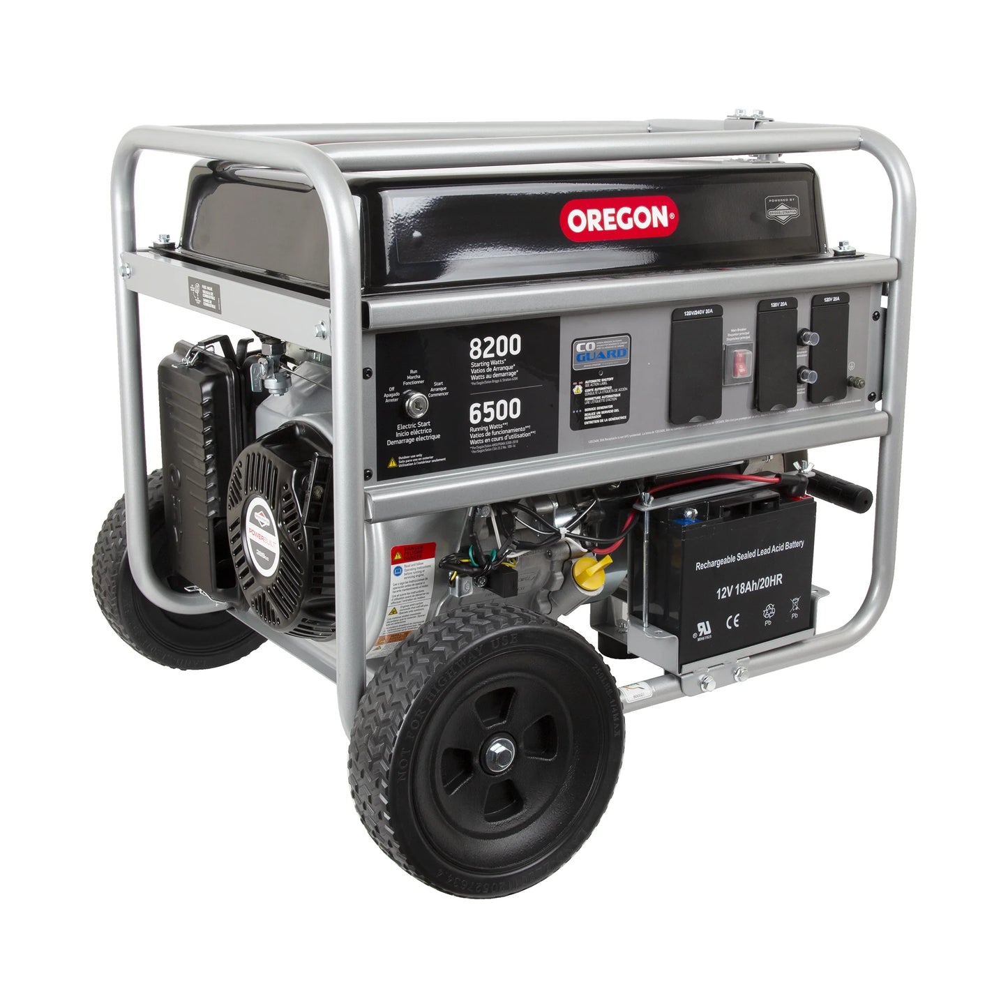 6500W Oregon Portable Generator