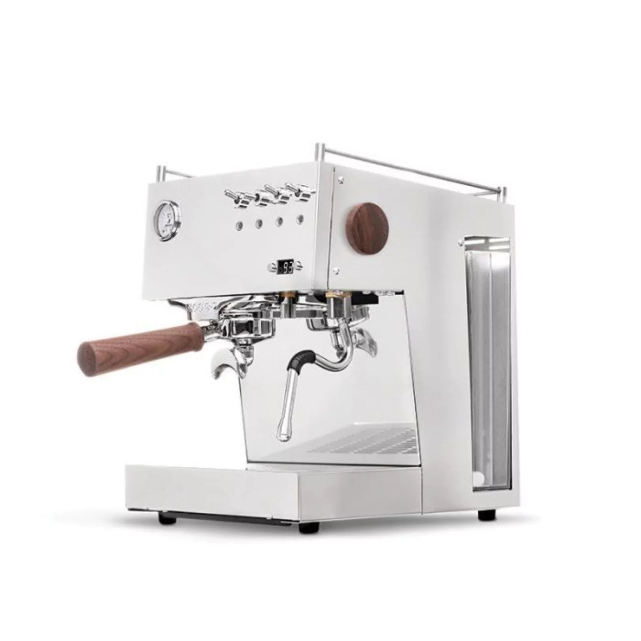 Ascaso Steel Duo Espresso Machine &#8211; Black and Walnut