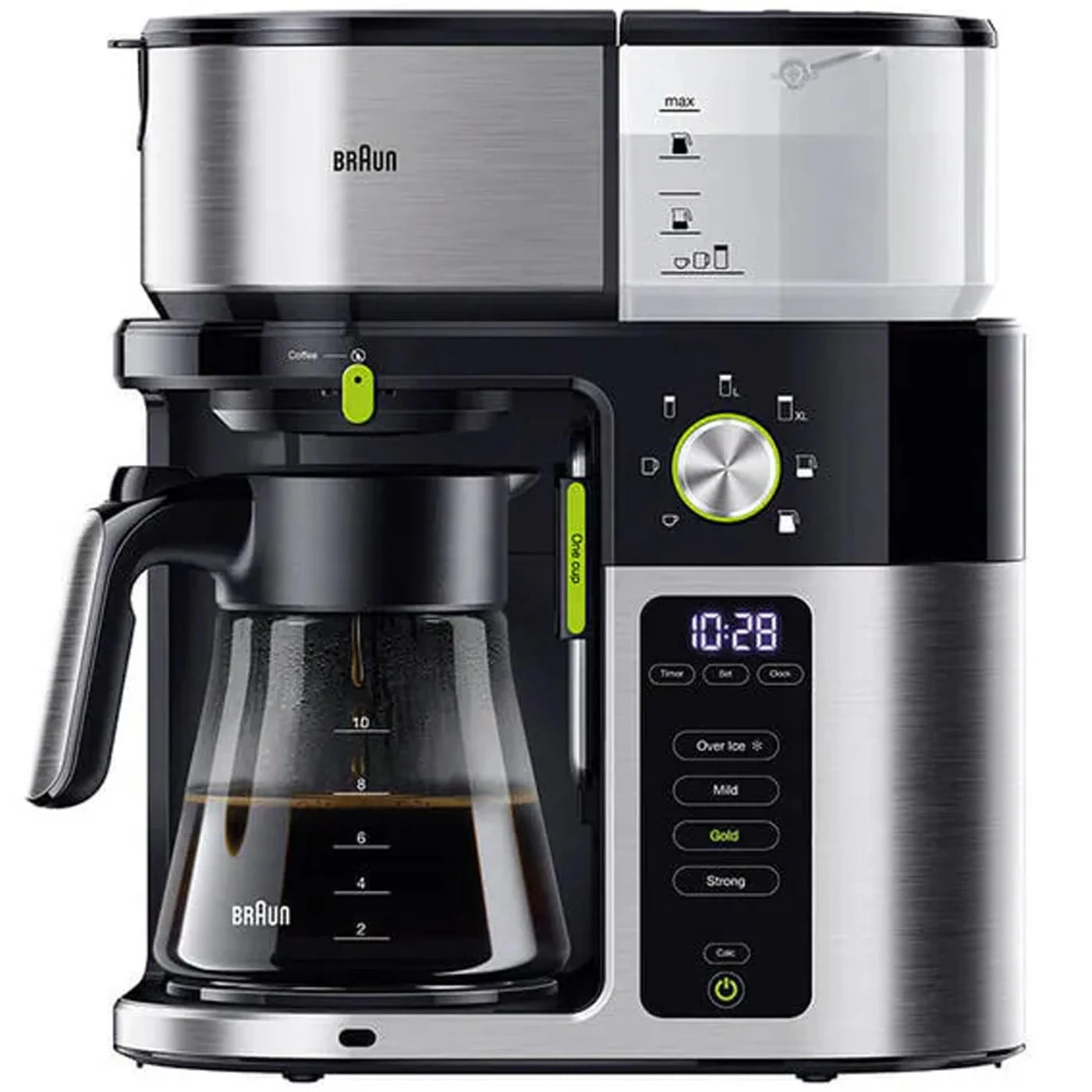 Braun MultiServe Drip Coffee Maker, Black KF9050 &#8211; (Renewed)