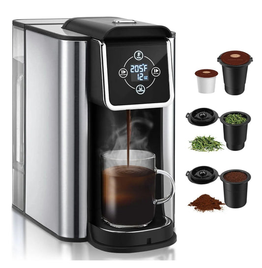 WTYCB Single Serve Coffee Machine, 3 in 1 Pod Coffee Maker For K-Cup Capsule