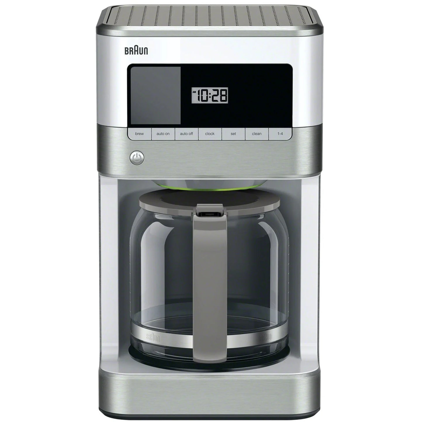 Braun New BrewSense 12 Cup Drip Coffee Maker, KF6050WH