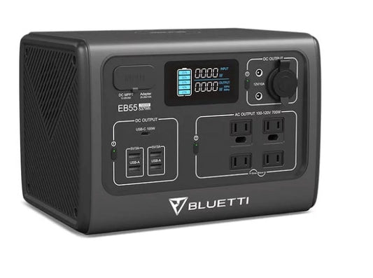 BLUETTI EB55 PORTABLE POWER STATION | 700W 537WH