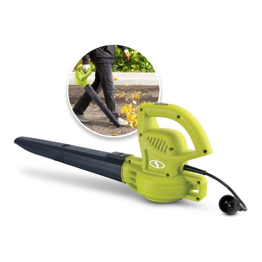 Sun Joe All-Purpose Electric Leaf Blower, 6-Amp, 155-mph, 260-CFM &#8211; Gray