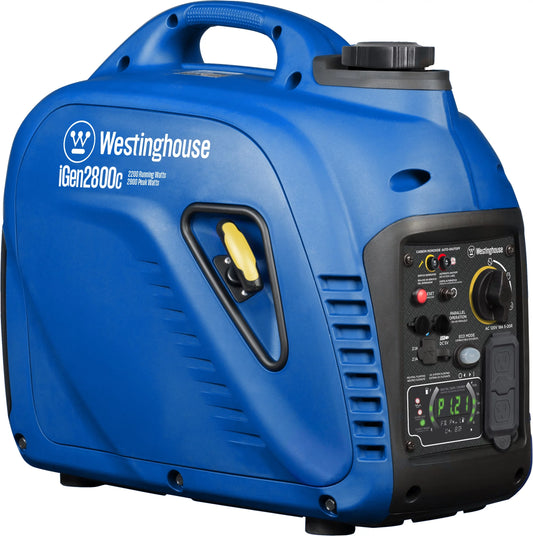 Westinghouse 2800 Peak Watt Portable Gas Powered Inverter Generator with CO Sensor