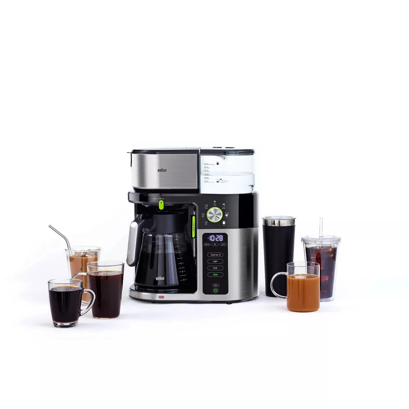 Braun MultiServe Drip Coffee Maker, Black &#8211; KF9050