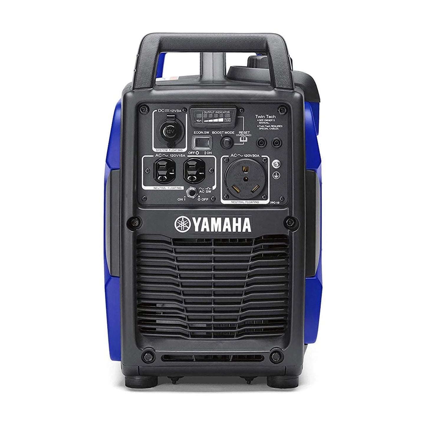 Yamaha EF2200iS 2200 Watt 120-Volt Portable Super Quiet Inverter Generator, Blue