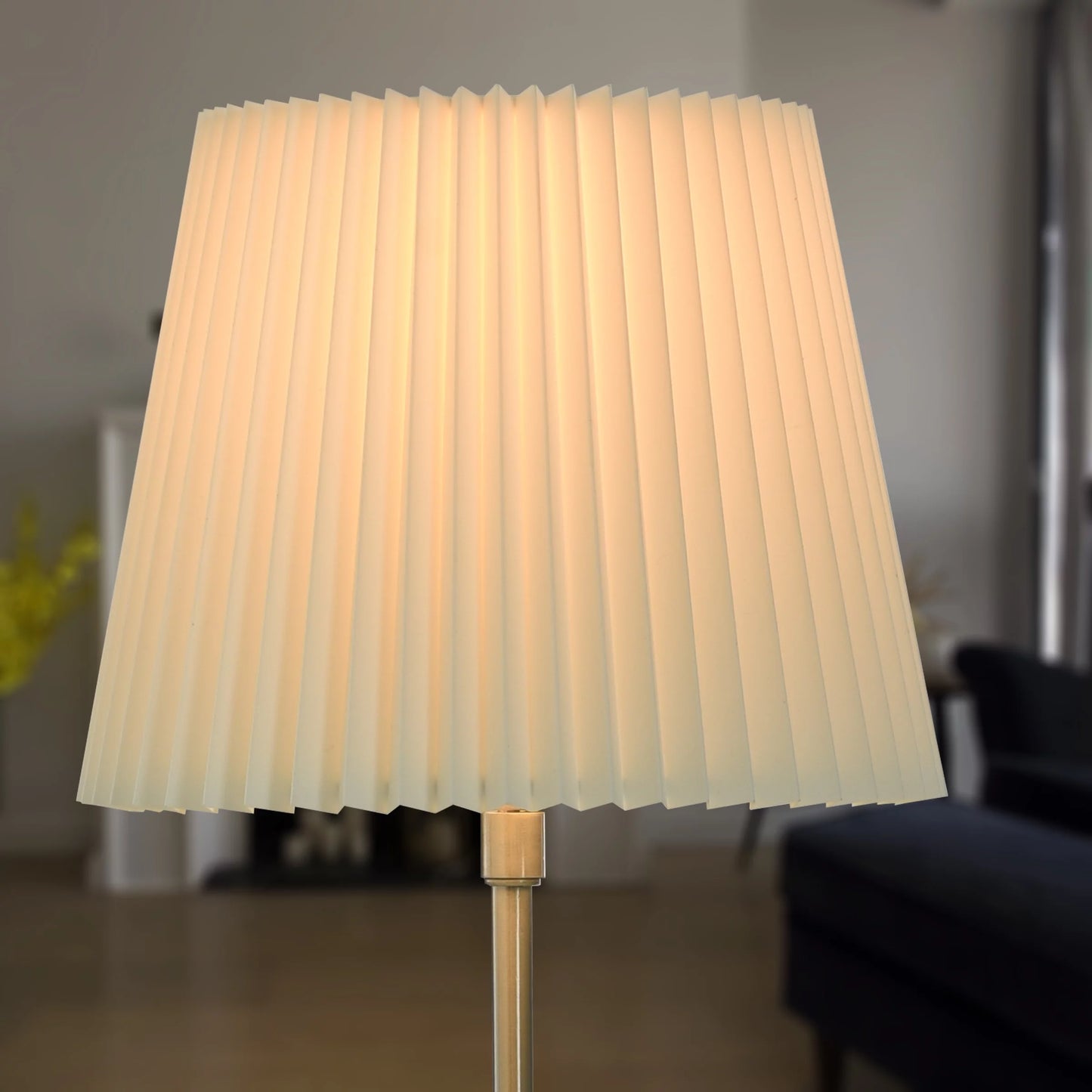 Better Homes &#038; Gardens White Knife Pleat Accent Lamp Shade