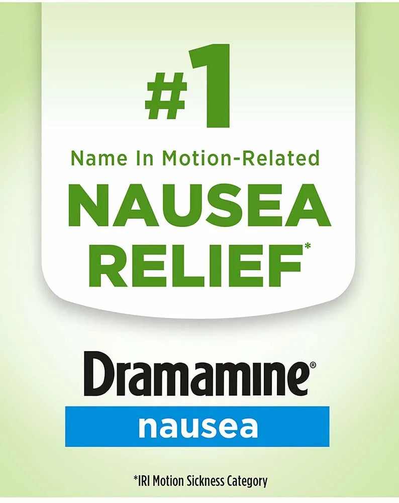 Dramamine Nausea Long Lasting, Nausea Relief, 10 Count