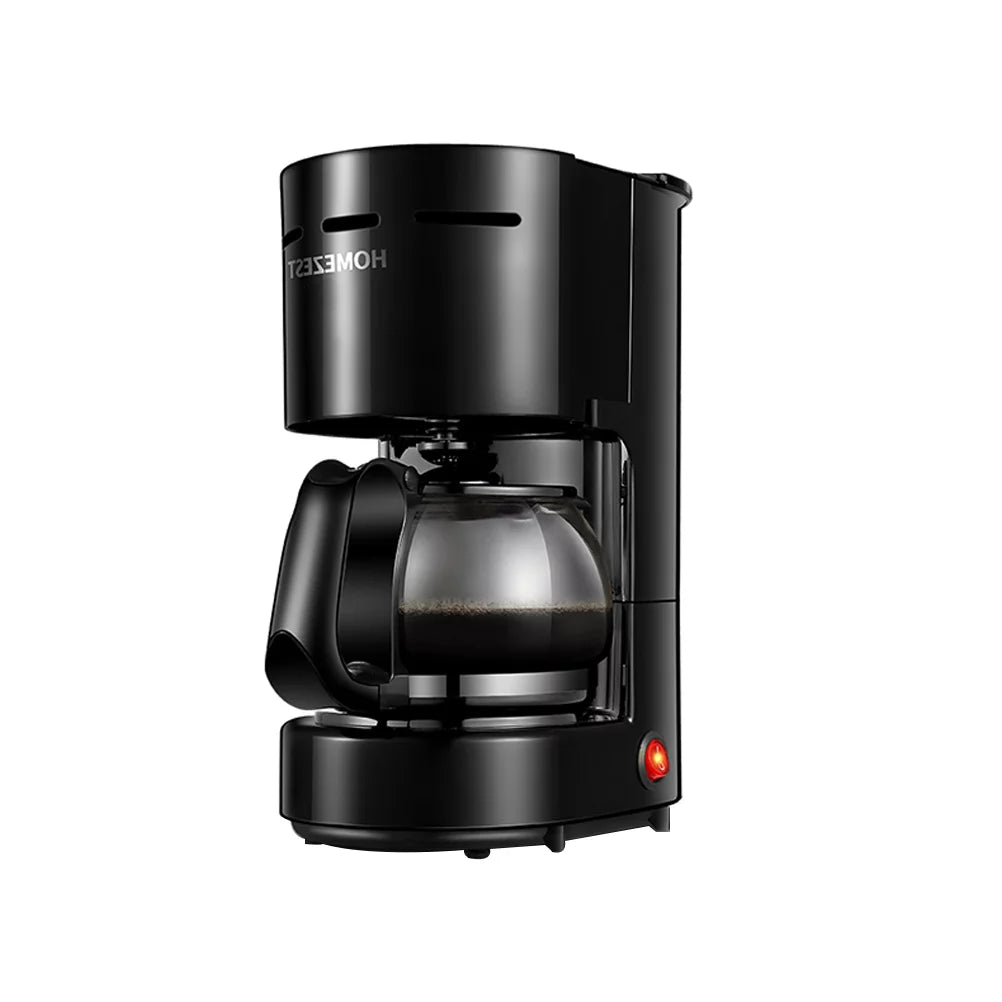 CM-306 0.65L 600W 220-240V Automatic Coffee Maker Coffee Machine with UK Plug (Black)