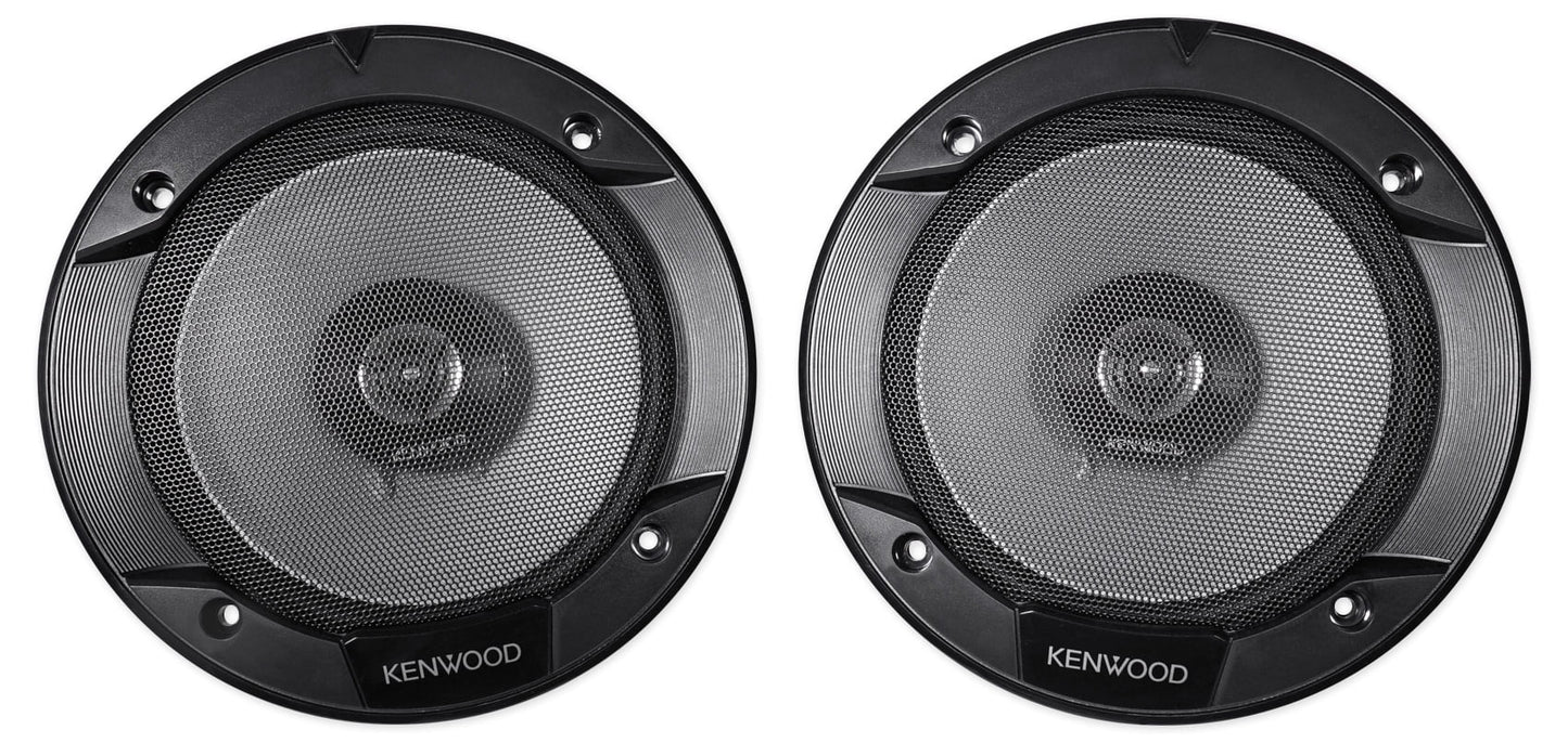 (2) Kenwood KFC-6966S 6&#215;9&#8243; 800 Watt+(2) 6.5&#8243; 600 Watt Car Audio Coaxial Speakers