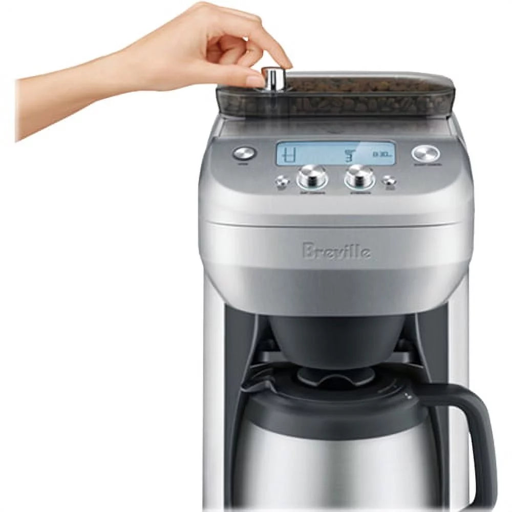 Breville &#8211; the Grind Control 12-Cup Coffee Maker &#8211; Silver