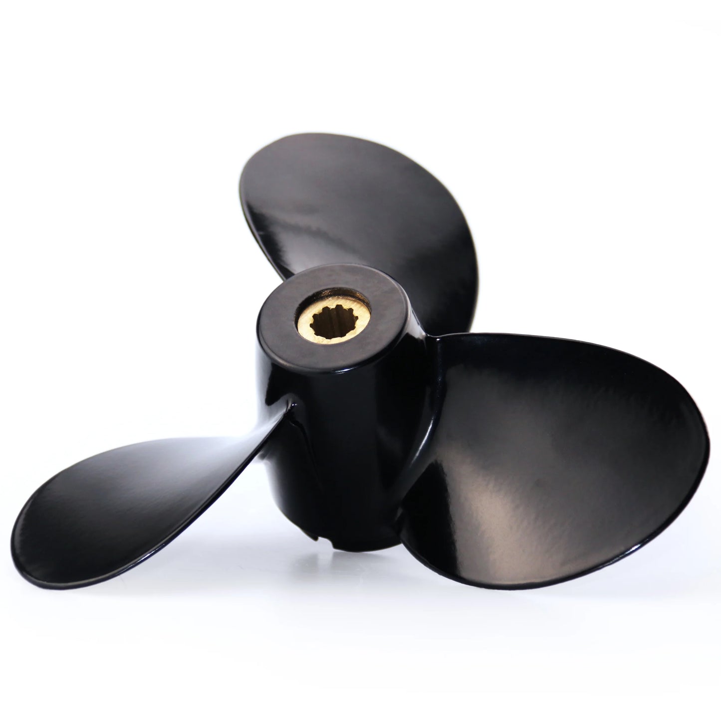 CAPTAIN Outboard Propeller fit SUZIKI 4-6HP, 7 1/2&#215;7 Pitch, 10 Spline Tooth Board Prop, OEM RH Aluminum Propellers for DF4 DF5 DF6 Engines