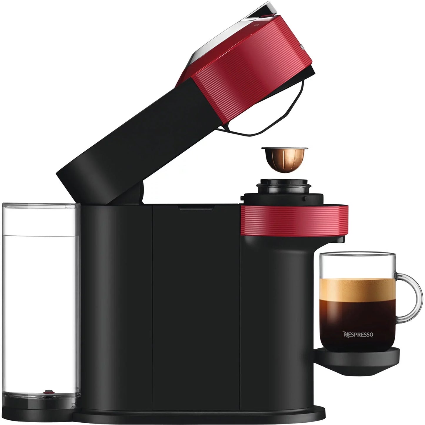 Breville Vertuo Next Coffee and Espresso Maker in Red