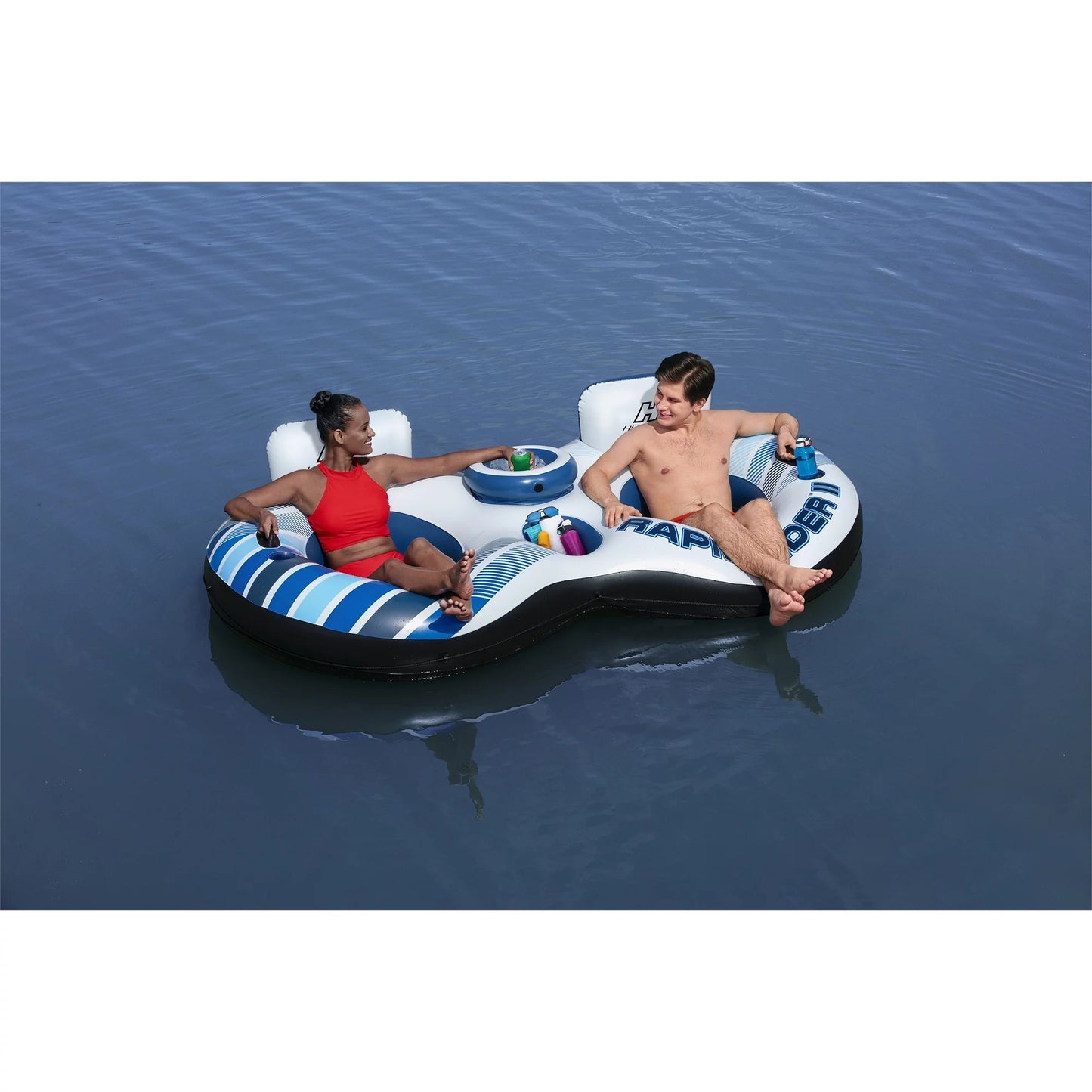 Bestway Hydro-Force Rapid Rider Inflatable Double River Tube, Blue