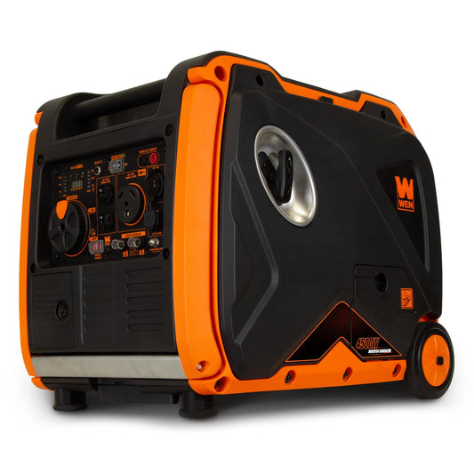 WEN Super Quiet 4500-Watt RV-Ready Portable Inverter Generator with Fuel Shut-Off and Electric Start