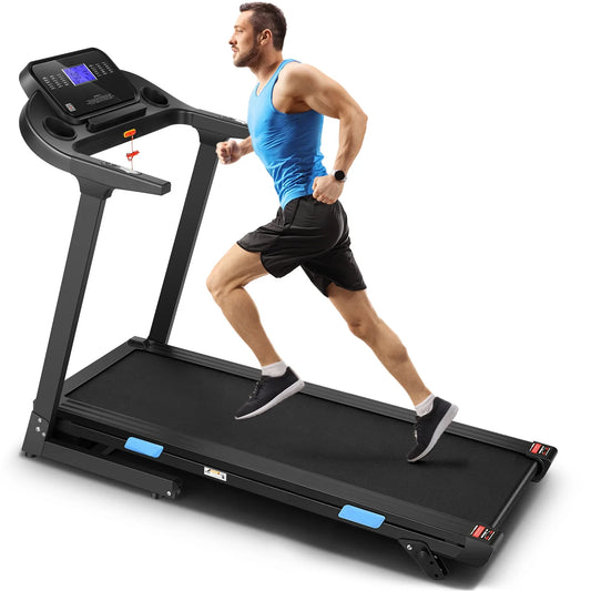 Tikmboex 3.25 HP Incline Treadmill with Incline APP, Bluetooth Audio Speakers,Folding Treadmills for Running Walking