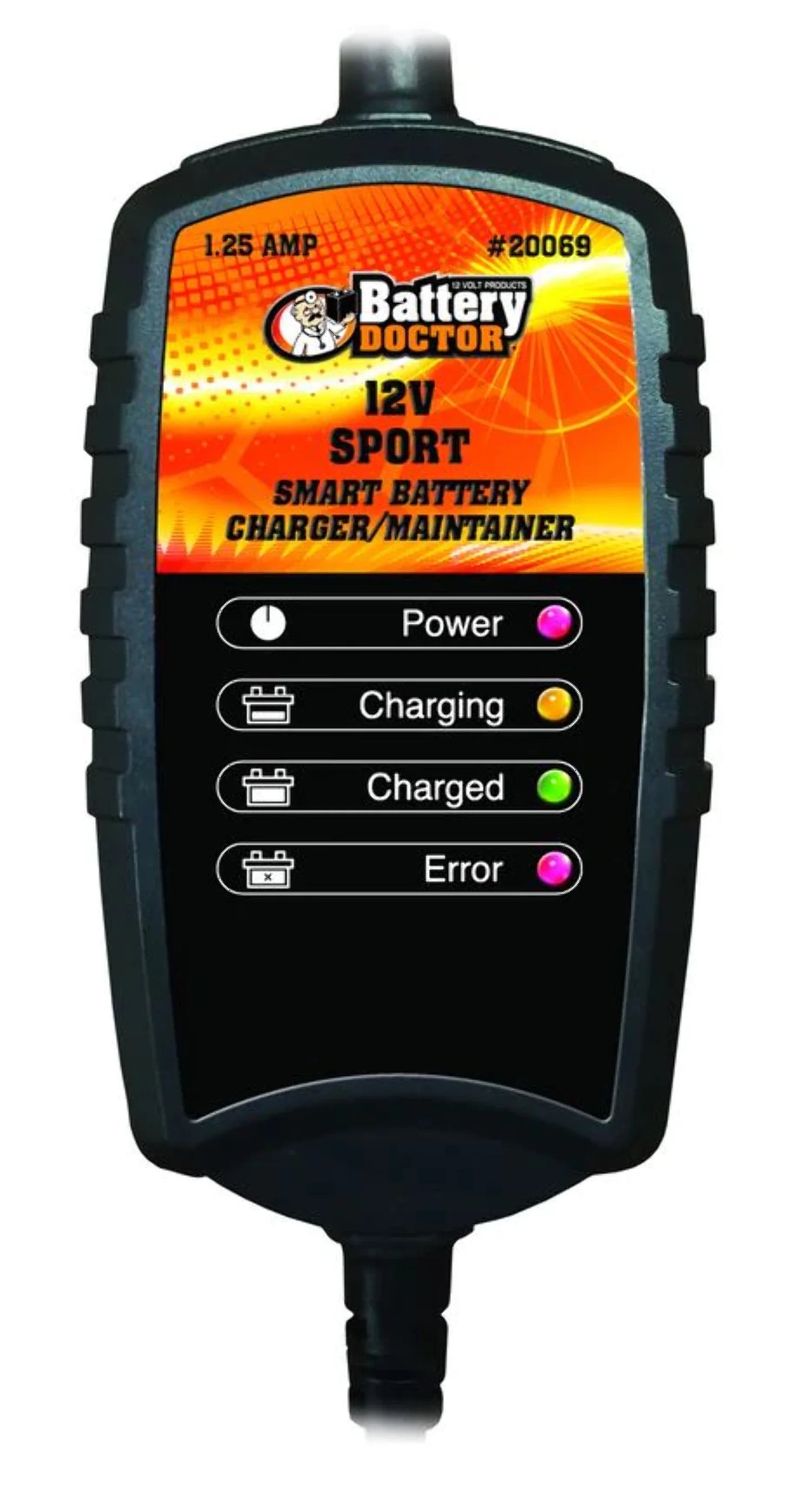 Battery Tender Plus 12V Battery Charger and Maintainer: 1.25 AMP Powersport Battery Charger and Maintainer for Motorcycles, ATVs, UTVs &#8211; Smart 12 Volt Automatic Float Charger &#8211; 021-0128