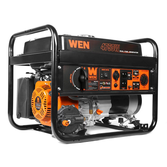 WEN 4750-Watt 120-Volt/240-Volt Dual Fuel Portable Generator with CO Shutdown Sensor