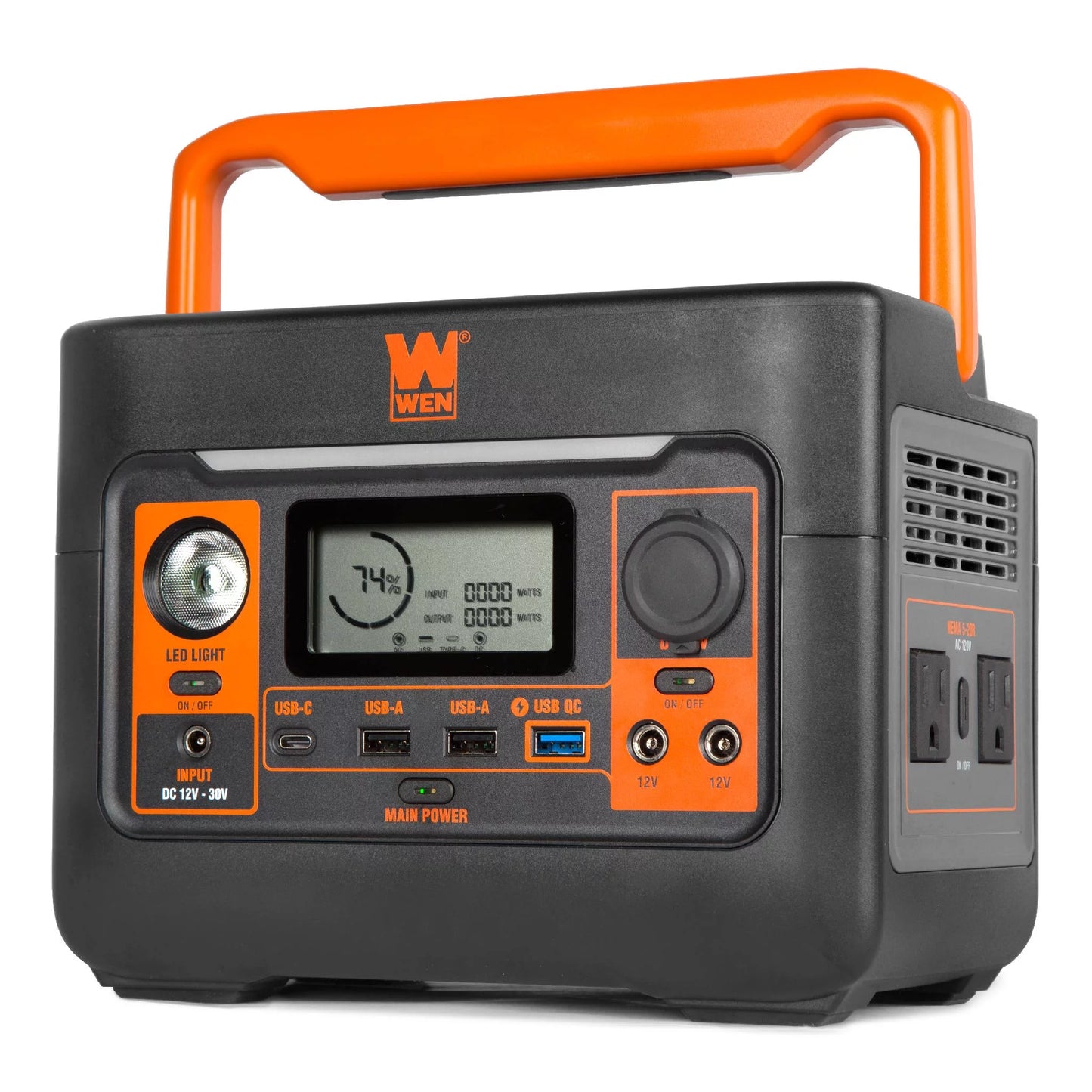 WEN 300-Watt 269Wh Lithium-Ion Power Station and Battery-Powered Inverter Generator