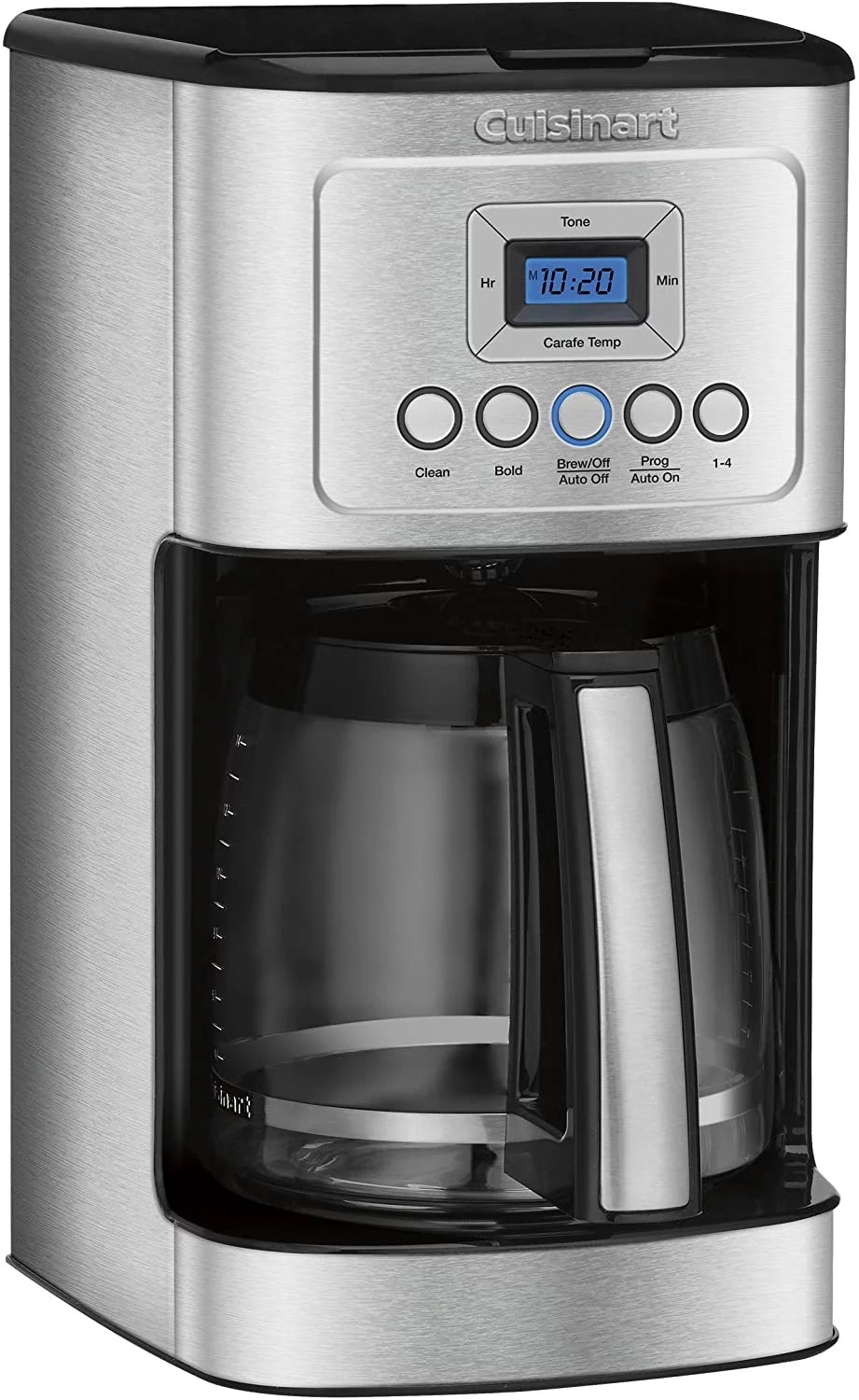 Cuisinart 14-Cup Fully Automatic Coffee Maker, Glass Carafe, Stainless Steel (DCC-1800)