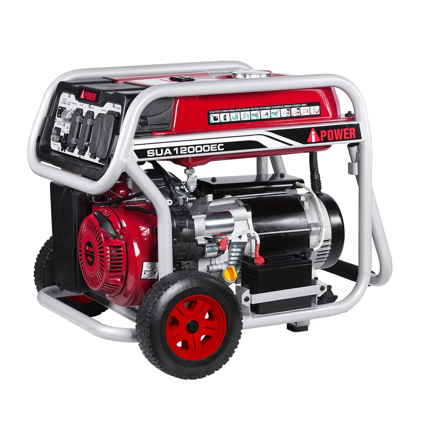 A-iPower SUA12000EC 12000 Watt Portable Gas Powered Generator