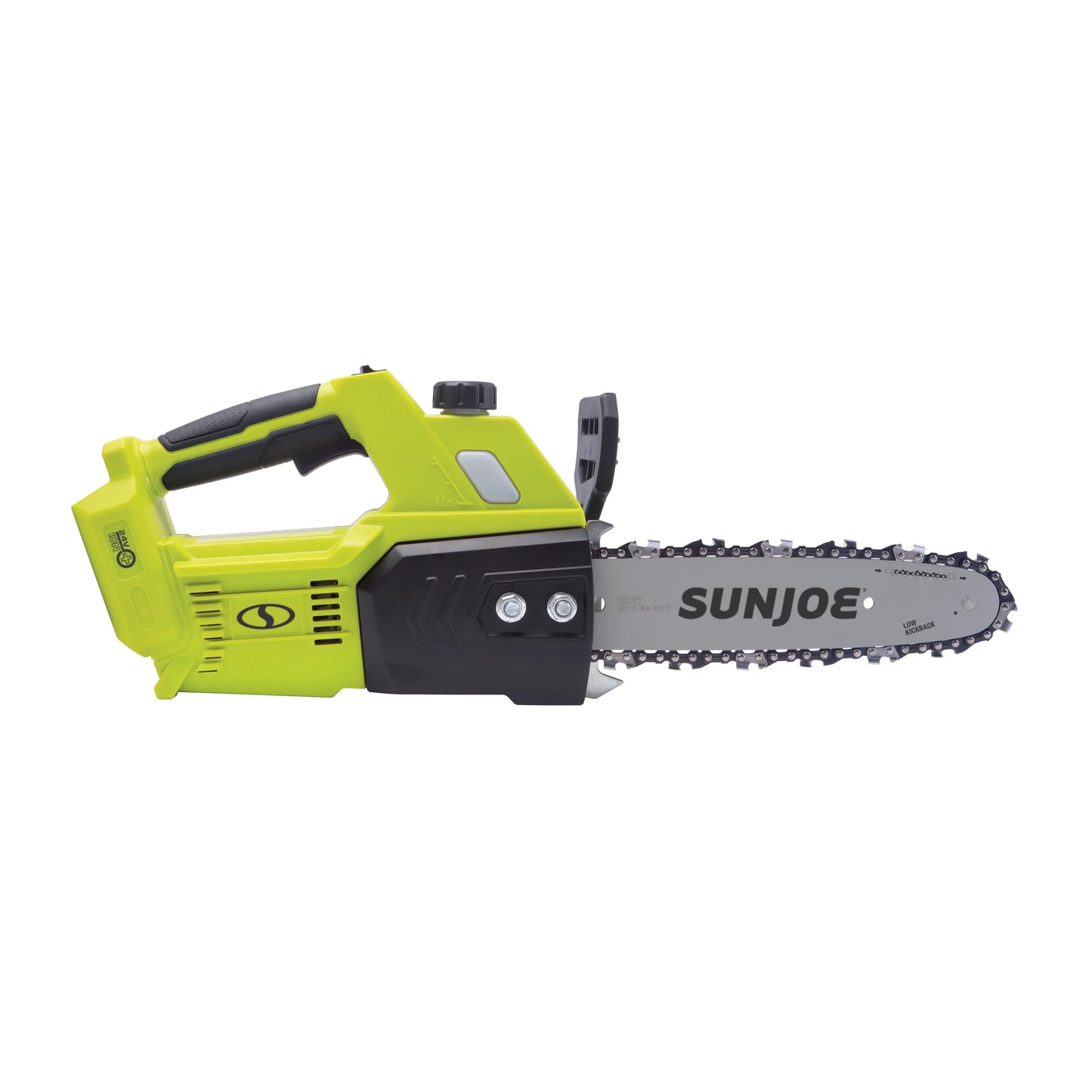 Sun Joe 24V Cordless 10-inch Chainsaw, 4.0-Ah Battery &#038; Charger