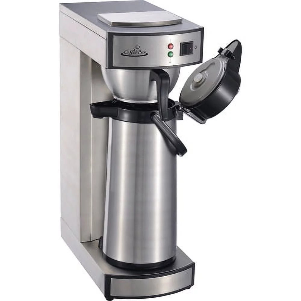 Coffee Pro CP-RLA Commercial Coffee Brewer 2.32 quart &#8211; Stainless Steel &#8211; Stainless Steel