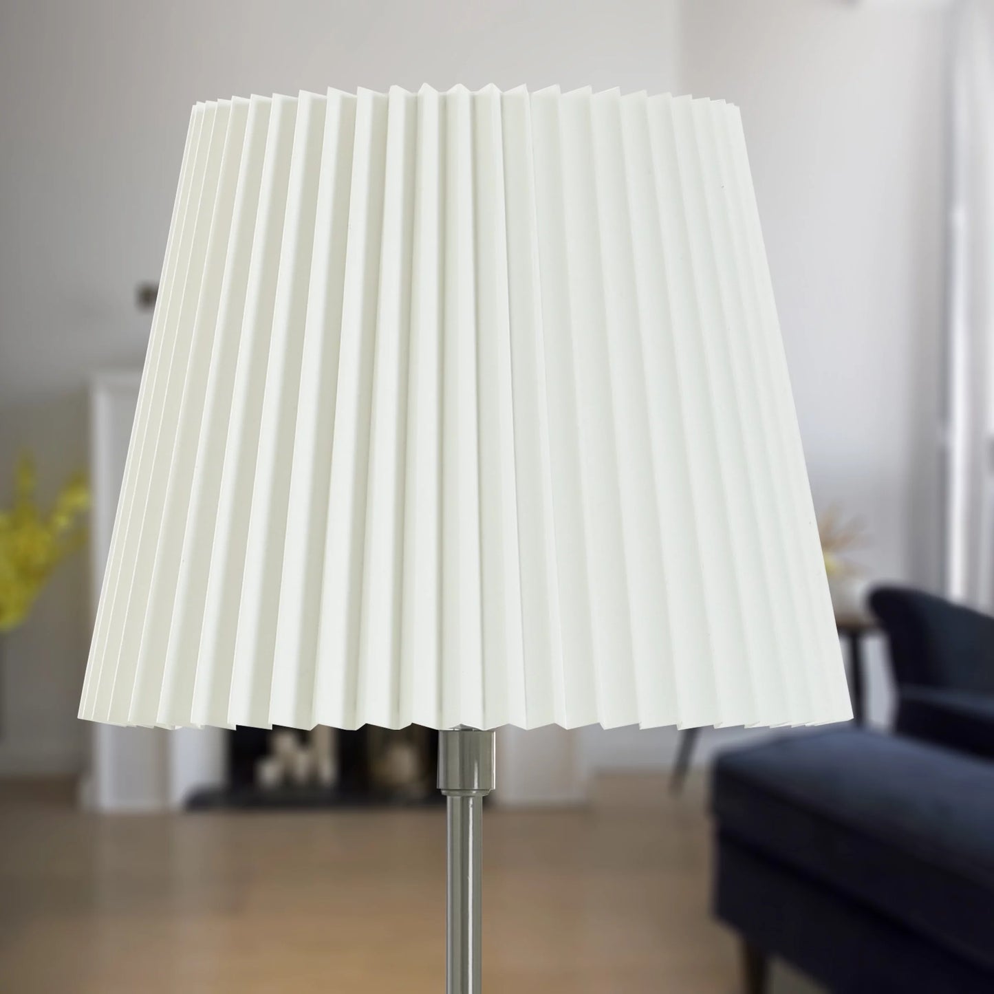 Better Homes &#038; Gardens White Knife Pleat Accent Lamp Shade