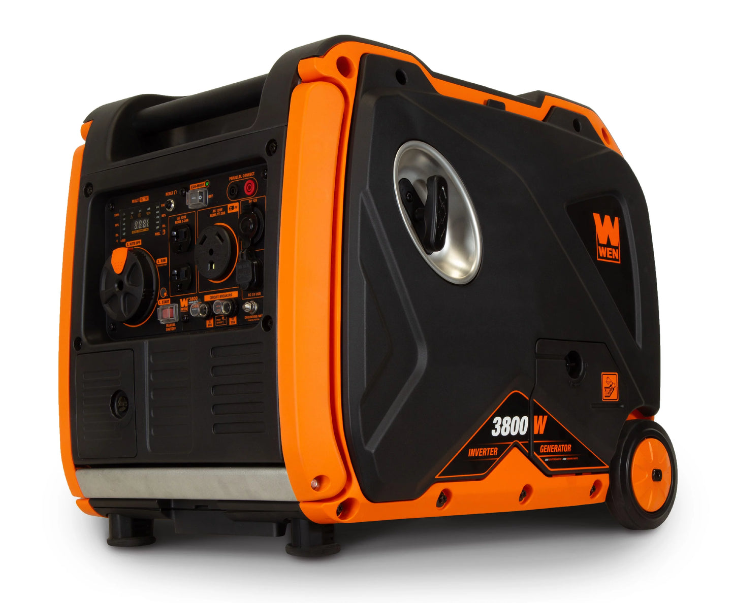 WEN Super Quiet 3800-Watt RV-Ready Portable Inverter Generator with Fuel Shut-off and Electric Start